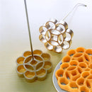 Axya Rocking Cake Twist Mould: Fried Pastry & Snack Honeycomb Mold