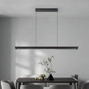 Axyaa Modern Nordic Dining Table Chandelier, Eye Protection, Simple & Stylish, Long Strip Light