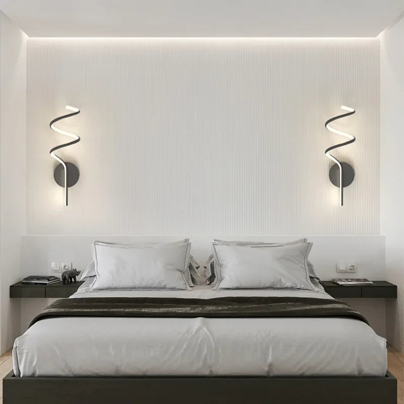 Axya LED Wall Sconce: Modern Minimalist Light Fixture for Living Room, Bedroom & Aisle