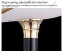 Axyaa Magpie Wall Lamp: LED 360° Rotating, Bedroom & Living Room Lighting Decoration