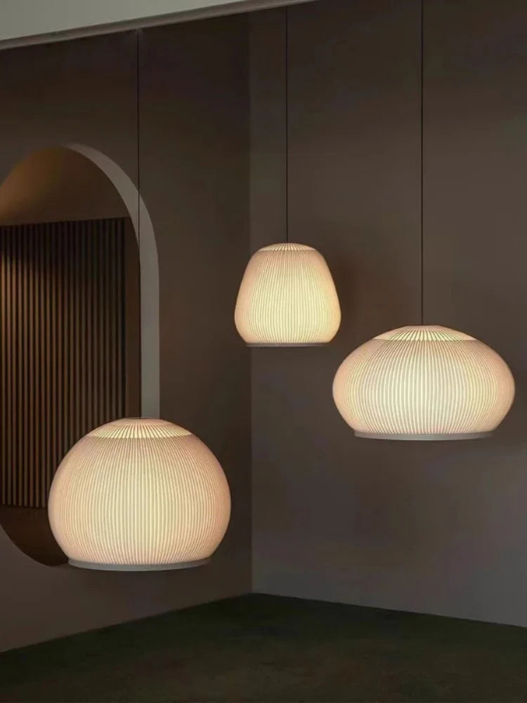 Axyaa Wabi-Sabi Style Chandelier for Bedroom, Living Room, Café - Light Luxury Postmodern Design
