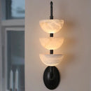 Axyaa French Full-Copper Travertine Wall Lamp for Bedroom, Living Room, Bedside, & More