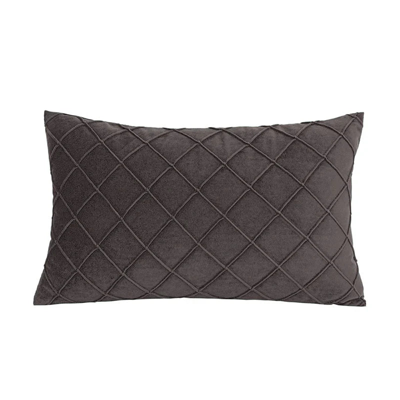 Velvet Cushion Cover 30x50cm - Axyaa Home Decorative Pillowcase, Nordic Style Sofa Couch Décor