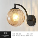 Axyaa Glass Wall Lamp - Nordic Minimalist LED Sconce for Living, Bedroom, Kitchen
