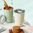 Axyaa Electric Magnetic Stirring Mug Stainless Steel Rotating Cup