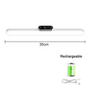 Axyaa Magnetic Clock Table Lamp LED USB Rechargeable Night Light