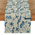 Watercolor Creature Table Runner by Axyaa: Home Kitchen Dining Room Decor