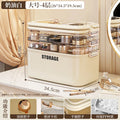 Axyaa Cosmetics and Jewelry Organizer Box - Spacious and Portable Makeup Storage