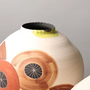 Axyaa Hand-painted Coffee Beans Ceramic Vase