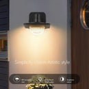 Axyaa LED Outdoor Wall Light: Waterproof & Modern for Courtyard, Garage, Balcony - Creative Design