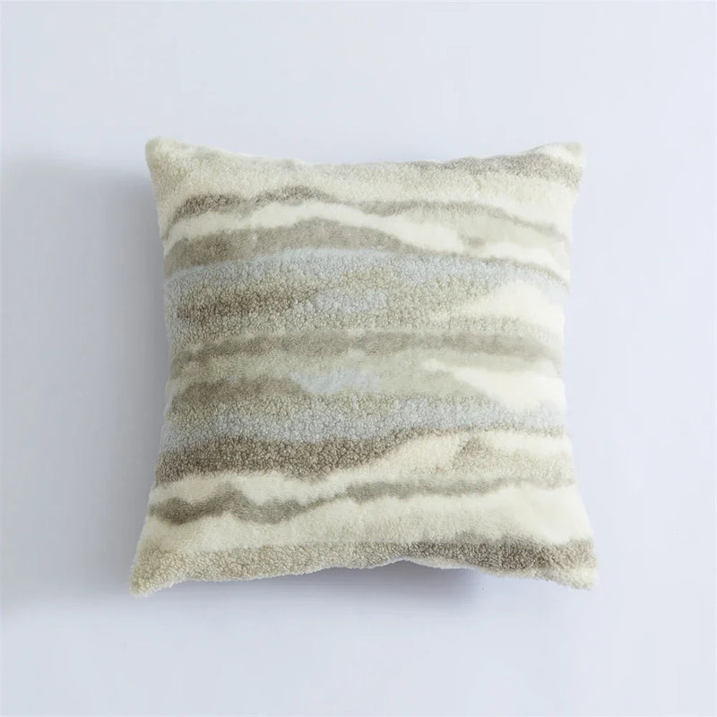 Leopard Print Cushion Cover 45x45 for Elegant Home Decor by Axyaa