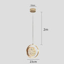 Axyaa Luxury Led Ceiling Chandeliers - Adjustable Hanging Wire for Home Indoor Lighting