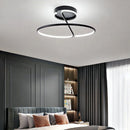 Axyaa Modern LED Ceiling Light for Bedroom and Living Room Eye Protection Warm Dimmable Lamp