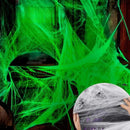 Axyaa Glow Spider Web for Haunted Party Scene & Bar Decor