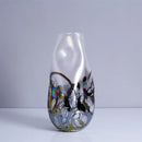 Axyaa Gradient Glass Vase for Floral Arrangements and Home Decor