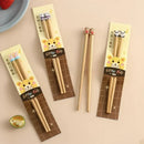 Axyaa Kids' Bamboo Training Chopsticks, Ages 6-12
