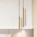 Axyaa Marble Pendant Light - Nordic Minimalist Restaurant Cylindrical Droplight