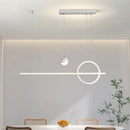 Axyaa Modern LED Pendant Chandelier for Living Room, Dining, or Kitchen