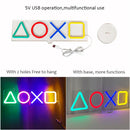 Axyaa Neon XoXo LED Light Sign for PS4 Game Room Bar Décor
