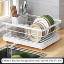 Axyaa Kitchen Dish Storage Rack Drying Organizer - Cup Plate Utensil Holder
