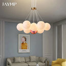 Axyaa Moon Ceiling Chandelier: Modern Indoor Lighting for Home Decor