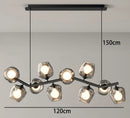 Axyaa Modern Chandelier Pendant Light for Dining Room - Indoor Ceiling Hanging Lamp