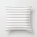 Axyaa Geometric Grey Pillowcase Set