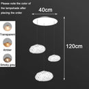 Axyaa Modern Pendant Lights - Ceiling Chandeliers for Indoor Dining & Living Rooms
