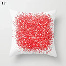 Axyaa Geometric Pillow Case: Modern Red Design for Home Decor