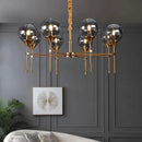 Axyaa LED Chandelier: Modern Minimalist Magic Bean Decor Light for Living Room, Bedroom, Restaurant
