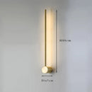 Axyaa LED Long Strip Wall Lamp, Minimalist Indoor Light for Living Room & Bedroom