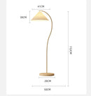 Axyaa LED Floor Lamp: Modern Standing Light for Living Room, Bedroom, Study & Home Decor