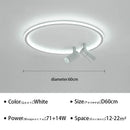 Axyaa Modern LED Ceiling Light with Spotlights for Home Decor
