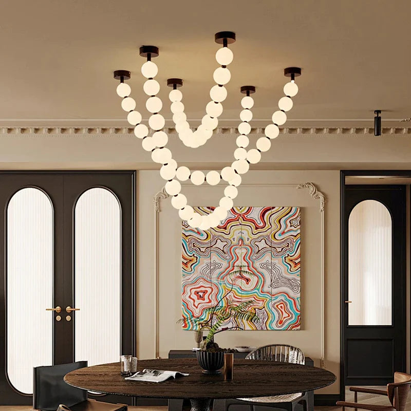 Axyaa Nordic Style Ceiling Lamps for Living Room & Staircase - Indoor Lighting