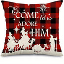 Christmas Decoration Pillowcase Axyaa Merry Christmas New Year Gift Sofa Cushion Cover
