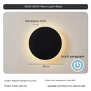 Axyaa LED Touch Sensor Wall Lamp - Modern Minimalist Style for Bedroom, Staircase, Porch