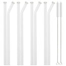 Axyaa Glass Straw Set with Brush - Bar Accessories & Reusable Straws