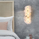 Axyaa Marble Wall Lamp LED Sconce Copper Accent Art Deco Light