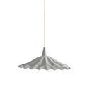 Axyaa White Ceramic LED Pendant Chandelier for Home Decor