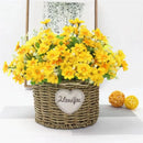Axyaa Hand-woven Straw Flower Pots | Eco-Friendly Plant Fiber Baskets & Ornaments