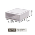 Axyaa Closet Organizer Storage Bins with Lid: Desktop Box for Clothes, Socks, Underwear