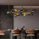 Axyaa LED Chandeliers: Modern Chandelier Pendant Lights for Living & Dining Room