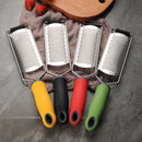 Axyaa Stainless Steel Cheese Grater Zester Slicer for Kitchen Vegetables Citrus Garlic