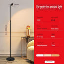 Axyaa Nordic Red Cob Floor Lamp: Height & Angle Adjustable, Eye-Friendly Ambient Lighting
