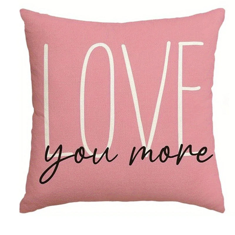 Axyaa Love Leaf Pattern Pillowcase: Sweet & Romantic Home Decor