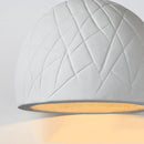 Axyaa Nordic Art LED Droplight for Dining Room - Handmade Japanese Wabi Sabi Pendant Lamp