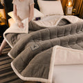 Axyaa Winter Velvet Blanket | Cozy & Weighted | Single/Double Bed Size
