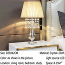 Axyaa Crystal Table Lamp for Luxurious Living Room, Bedroom & Study