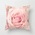 Rose Flowers Cushion Cover 45x45cm Nordic Style Home Decor Throw Pillow Axyaa