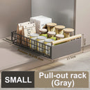 Axyaa Kitchen Sink Pull-out Rack Cabinet Basket Organizer